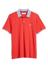 Original Penguin Logo Collar Interlock Polo