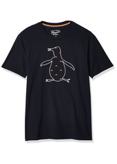 Original Penguin Men's Rainbow Pride Fill Pete Short Sleeve Tee Shirt