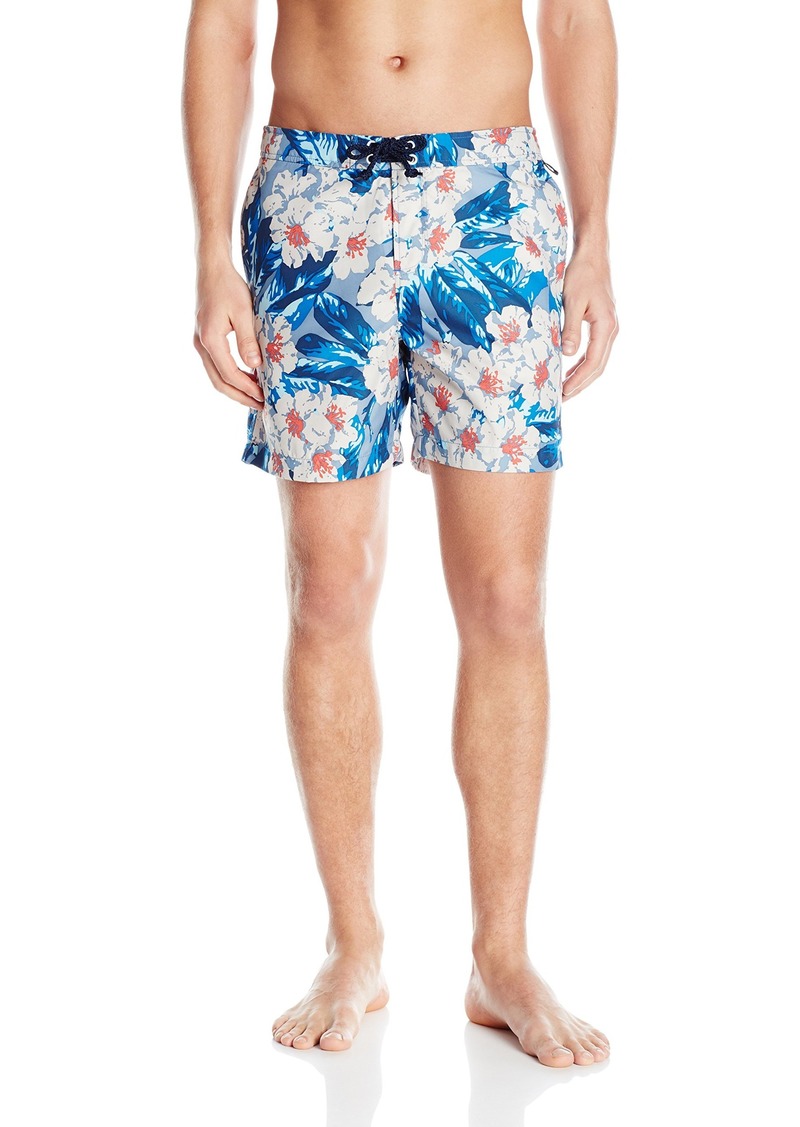 Original Penguin Original Penguin Men's Vintage Floral Print Volley ...