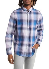 Original Penguin Plaid Slim Fit Button-Down Shirt