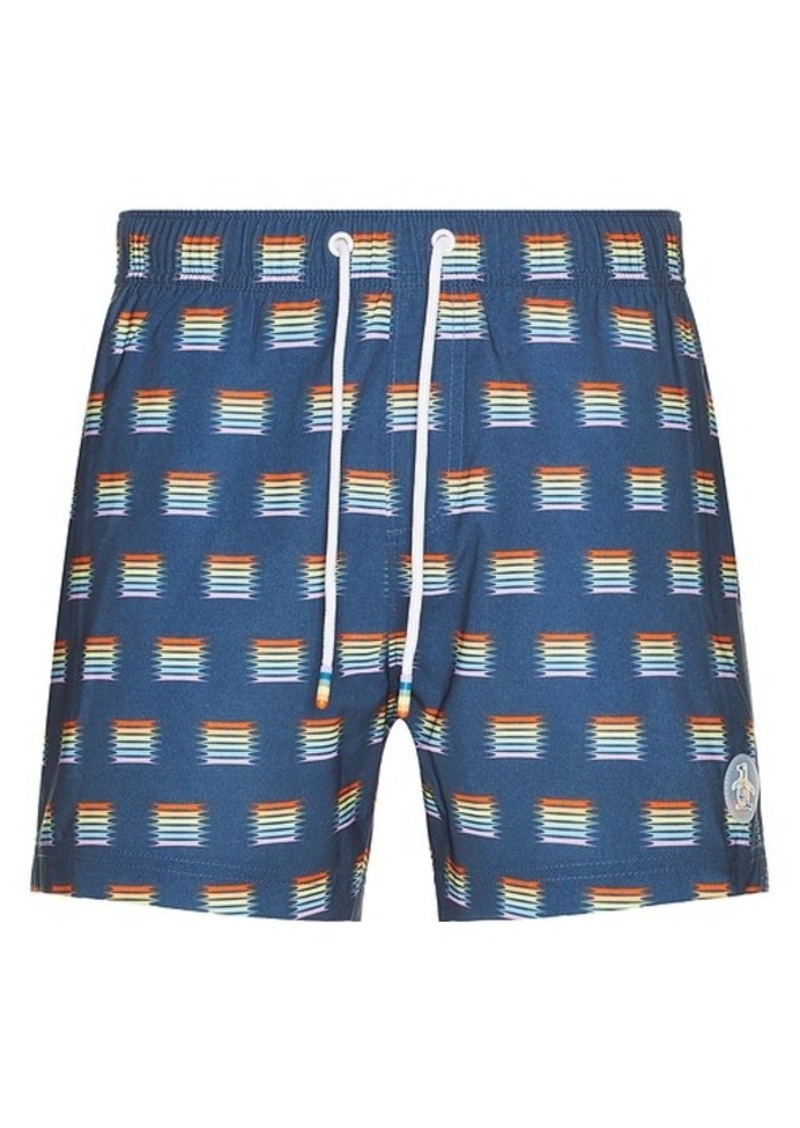 Original Penguin Rainbow Swim Short