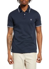 Original Penguin Tipped Organic Cotton Polo in Parfait Pink at Nordstrom