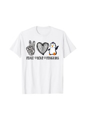 Original Penguin Peace Love Penguin Penguin Lover T-Shirt