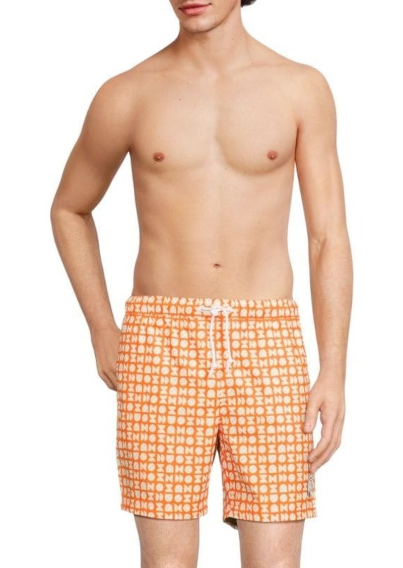 Original Penguin Print Swim Shorts