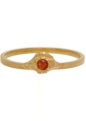 Orit Elhanati ELHANATI Gold & Orange Sapphire Palmira Ring
