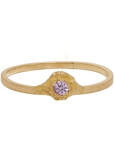 Orit Elhanati ELHANATI Gold & Pink Sapphire Palmira Ring
