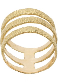 Orit Elhanati ELHANATI Gold Graphic Nude Triple Ring