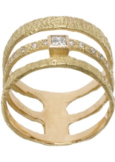 Orit Elhanati ELHANATI Gold Monochrome Finest Intermix Ring