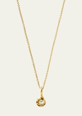 Orit Elhanati Elhanati Iman 18K Solid Yellow Gold Necklace with Top Wesselton VVS Diamond