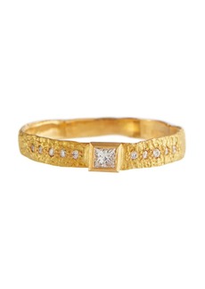 Orit Elhanati Love 18kt gold ring with diamonds