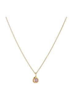 Orit Elhanati Palmira 18kt gold necklace with sapphire