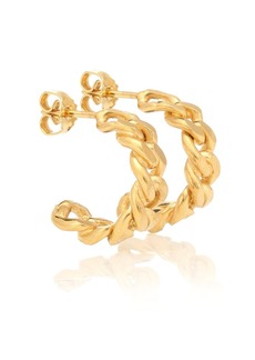 Orit Elhanati Rita Hoop Petite 24kt gold-plated earrings