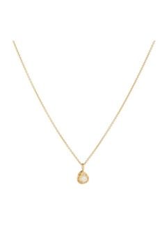 Orit Elhanati Solitaire 18kt gold necklace with diamond