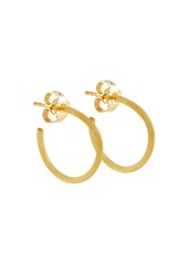 Orit Elhanati String 18kt gold hoop earrings