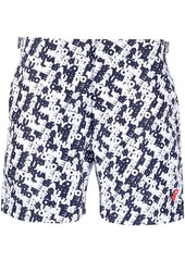 Orlebar Brown all-over logo print swim shorts
