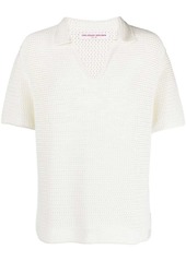 Orlebar Brown Batten crochet polo shirt