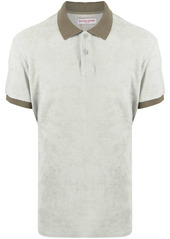 Orlebar Brown contrast-trim cotton polo shirt