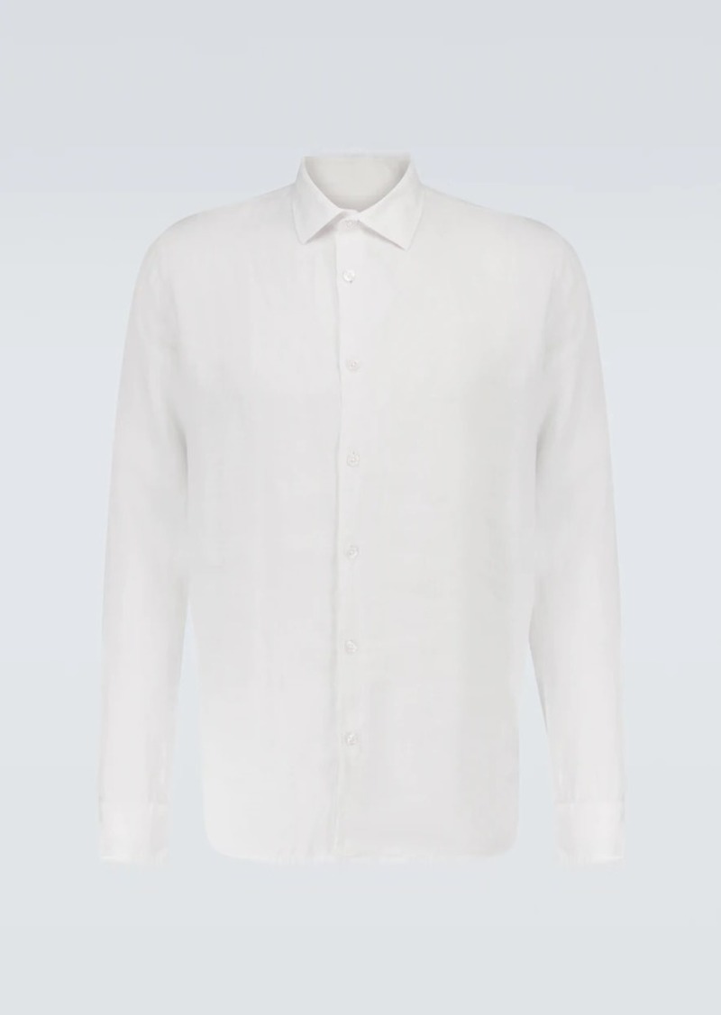 Orlebar Brown Giles linen long-sleeved shirt