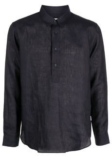 Orlebar Brown long-sleeve linen shirt