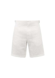 Orlebar Brown - Norwich Cotton-twill Shorts - Mens - Cream