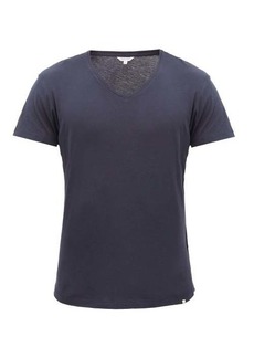 Orlebar Brown - Ob-v Cotton-jersey T-shirt - Mens - Navy