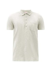 Orlebar Brown Thompson garment-dyed cotton polo shirt