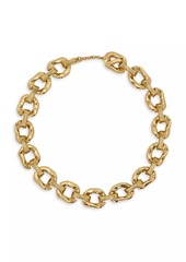 Oscar de la Renta 14K-Gold-Plated Round Chain Necklace