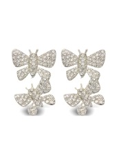 Oscar de la Renta Butterfly crystal earrings