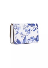 Oscar de la Renta Flora Leather O-Pochette