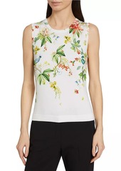 Oscar de la Renta Floral & Fauna Tank