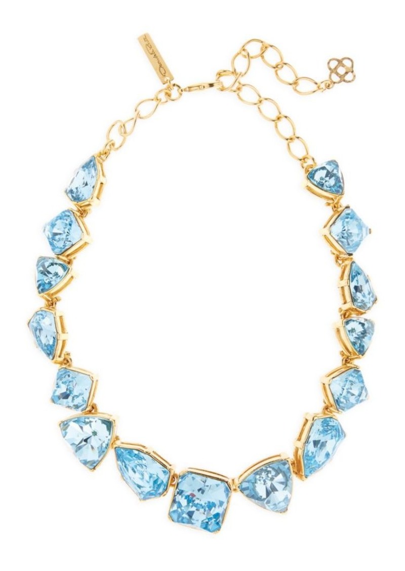 Gallery-Set Swarovski Crystal Necklace