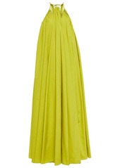 Oscar de la Renta Halterneck cotton gown