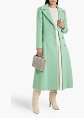 Oscar de la Renta - Brushed-felt coat - Green - US 0