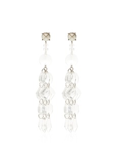 Oscar de la Renta - Chandelier Crystal Drop Earrings - Silver - OS - Moda Operandi - Gifts For Her