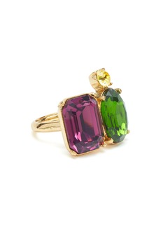 Oscar de la Renta - Cloudy Resin Crystal Ring - Purple - OS - Moda Operandi - Gifts For Her