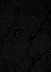 Oscar de la Renta - Cotton guipure lace blazer - Black - US 6