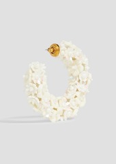 Oscar de la Renta - Faux pearl earrings - White - OneSize