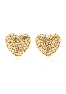 Oscar de la Renta - Heart Earrings - Gold - OS - Moda Operandi - Gifts For Her