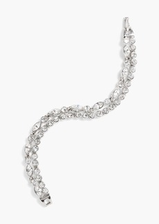 Oscar de la Renta - Silver-tone crystal bracelet - Metallic - OneSize