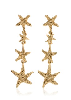 Oscar de la Renta - Starfish Earrings - Gold - OS - Moda Operandi - Gifts For Her
