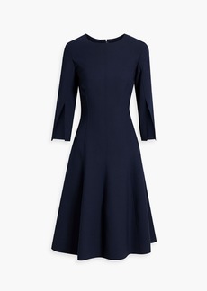 Oscar de la Renta - Wool-blend dress - Blue - US 12