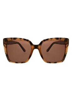 Oscar de la Renta 52mm Butterfly Sunglasses in Taupe Demi at Nordstrom Rack