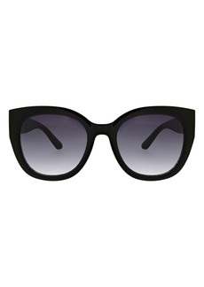 Oscar de la Renta 52mm Butterfly Sunglasses in Black at Nordstrom Rack
