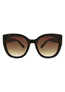 Oscar de la Renta 52mm Butterfly Sunglasses in Tort at Nordstrom Rack