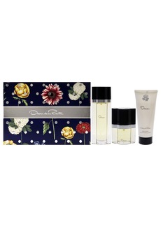 Oscar De La Renta by Oscar De La Renta for Women - 3 Pc Gift Set 3.4oz EDT Spray, 1oz EDT Spray, 3.4oz Body Lotion