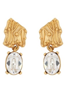 Oscar de la Renta Crystal Drop Earrings at Nordstrom