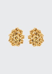 Oscar de la Renta Floral Cluster Earrings