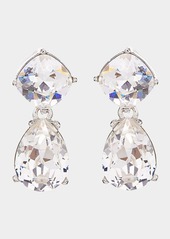 Oscar de la Renta Gallery Crystal Small Earrings