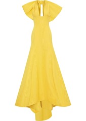 Oscar de la Renta oversize bow-detail gown