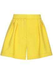 Oscar de la Renta pleat-detail tailored shorts